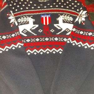 Fire Polo xmas sweater